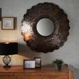 Wandspiegel Schwarz/Kupferfarben 100x100cm - Schwarz/Kupferfarben, LIFESTYLE, Glas/Metall (100/100/15cm) - Modern Living Wandspiegel Schwarz/Kupferfarben 100x100cm - Schwarz/Kupferfarben, LIFESTYLE, Glas/Metall (100/100/15cm) - Modern Living