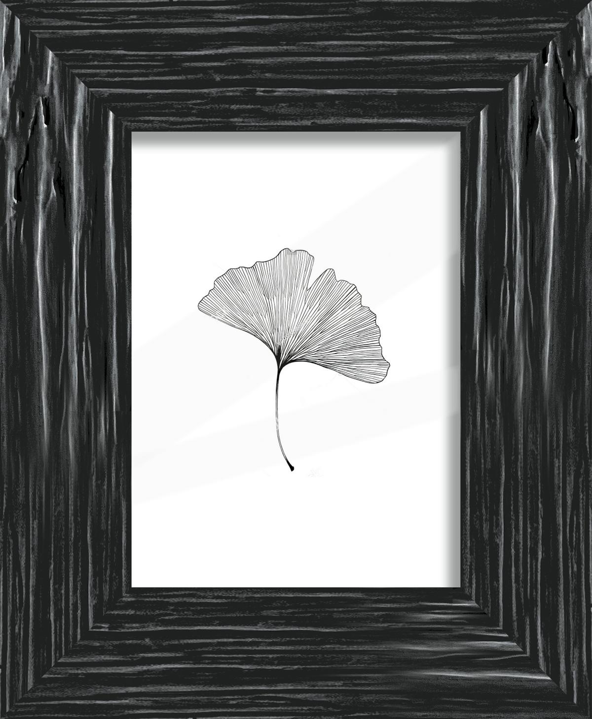 Képkeret Kb. 13x18cm Frido - fekete, Romantik / Landhaus, fa (13/18cm) - ecoTree