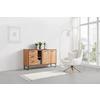 DRESSOIR SHIVA - Acacia-kleuren/Zwart, Modern, Hout/Metaal (160/86/40cm) - Mömax