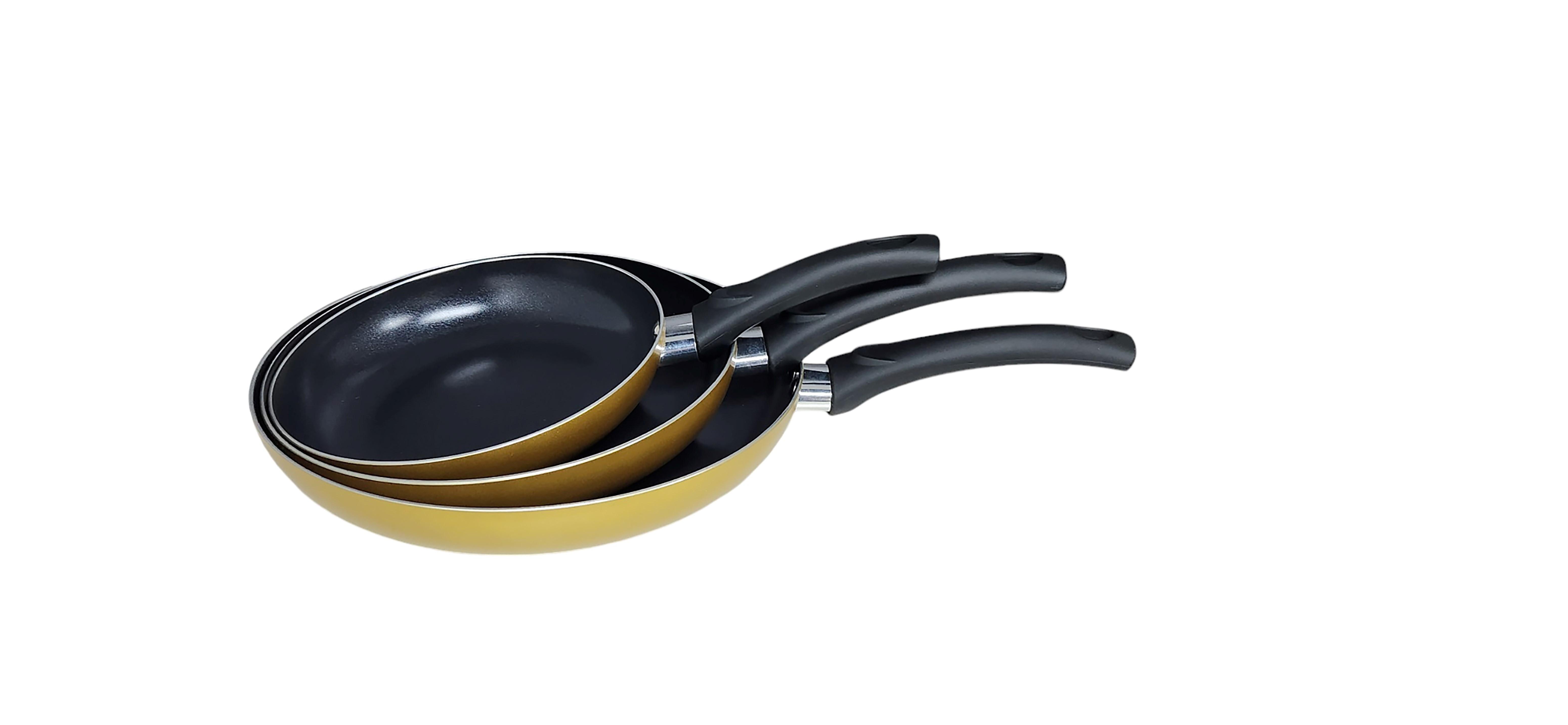 PANNSET GOLDY - guldfärgad, Modern, metall/plast - Mömax