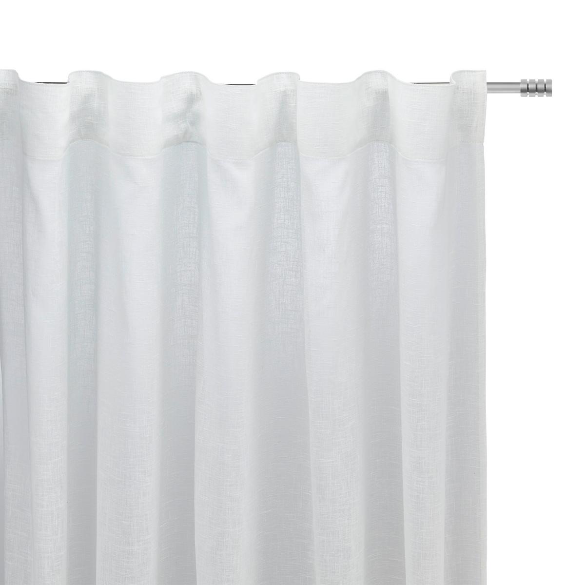 Perdea confecționată Elena - alb, Konventionell, textil (140cm) - Premium Living