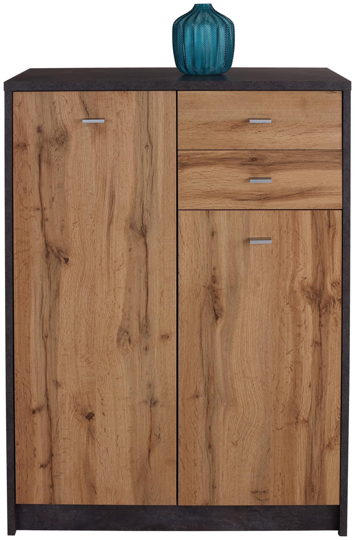 Komoda 4-You Yuk08 - barve hrasta, Moderno, leseni material (74/111,4/34,6cm) - Mömax
