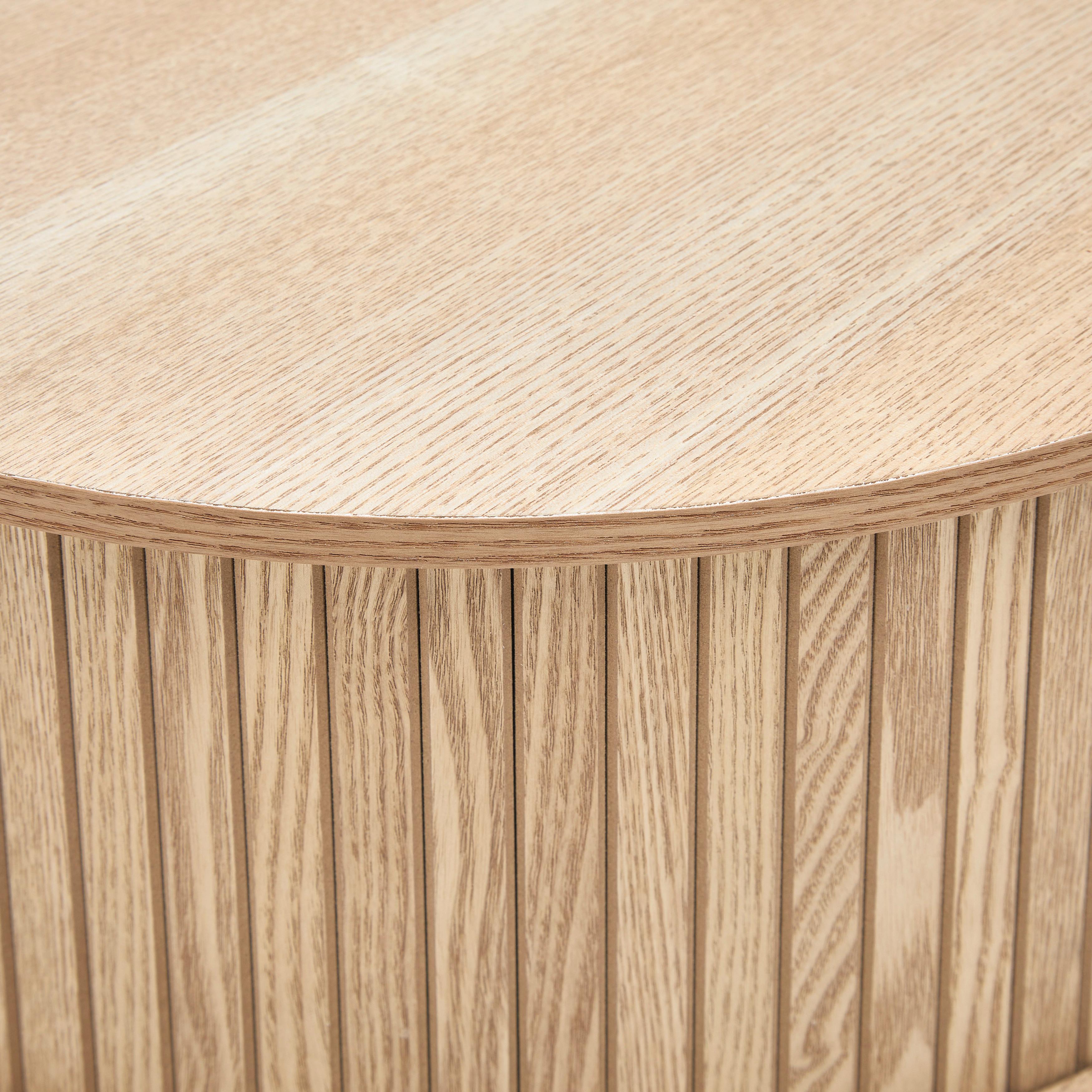 SOFFBORD SKANDY II - naturfärgad, Klassisk, trämaterial/trä (100/50/40cm) - Premium Living