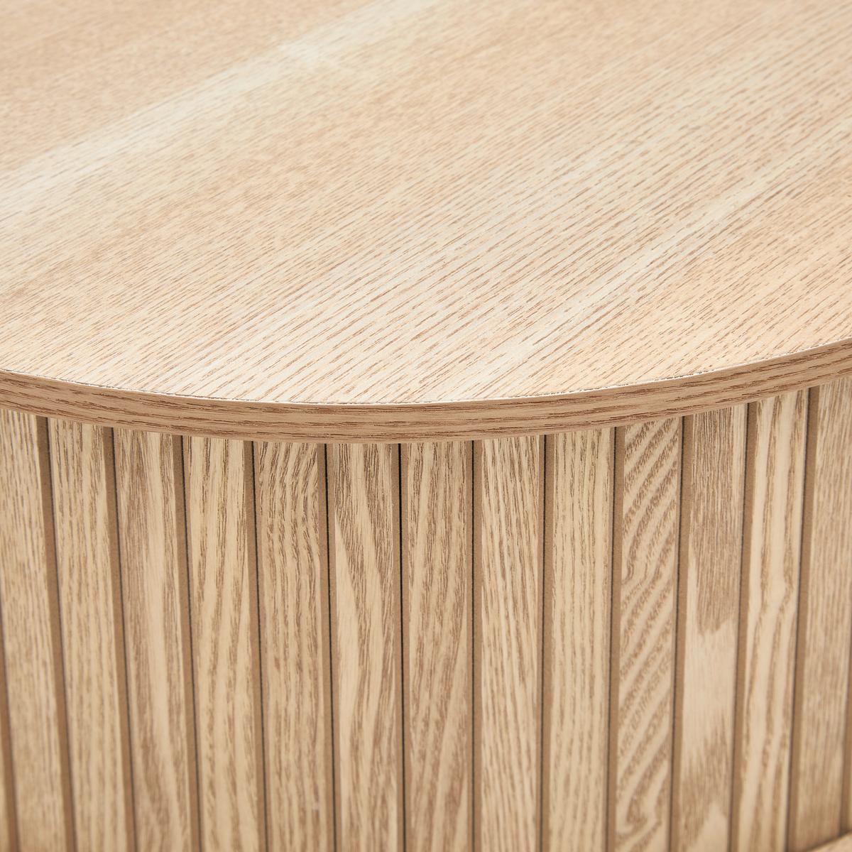 Măsuță de cafea SKANDY II - culoare natur, Konventionell, lemn/material pe bază de lemn (100/50/40cm) - Premium Living