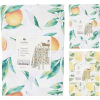 Asztalterítő Orange/lemon 180/130 - Basics, textil (180/130cm)