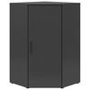 Kutna Komoda Multi - boje grafita/crna, Moderno, drvni materijal/plastika (71,5/71,5cm) - Modern Living