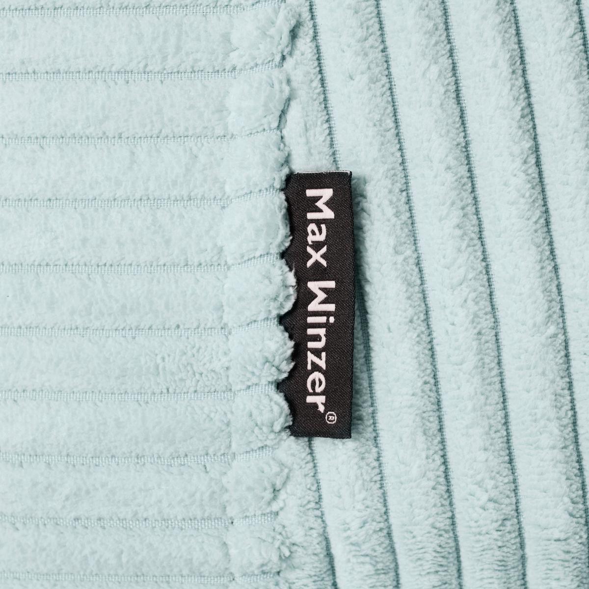 Sitzsack Cord mit Zip ca. 80x85x80 cm Mintgrün - Mintgrün, Trend, Textil (80/85/80cm) - Livetastic
