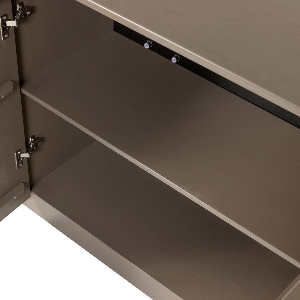 Sideboard Nova Braun B: 200 cm - Braun, Design, Holz (200/85/40cm) - Livetastic