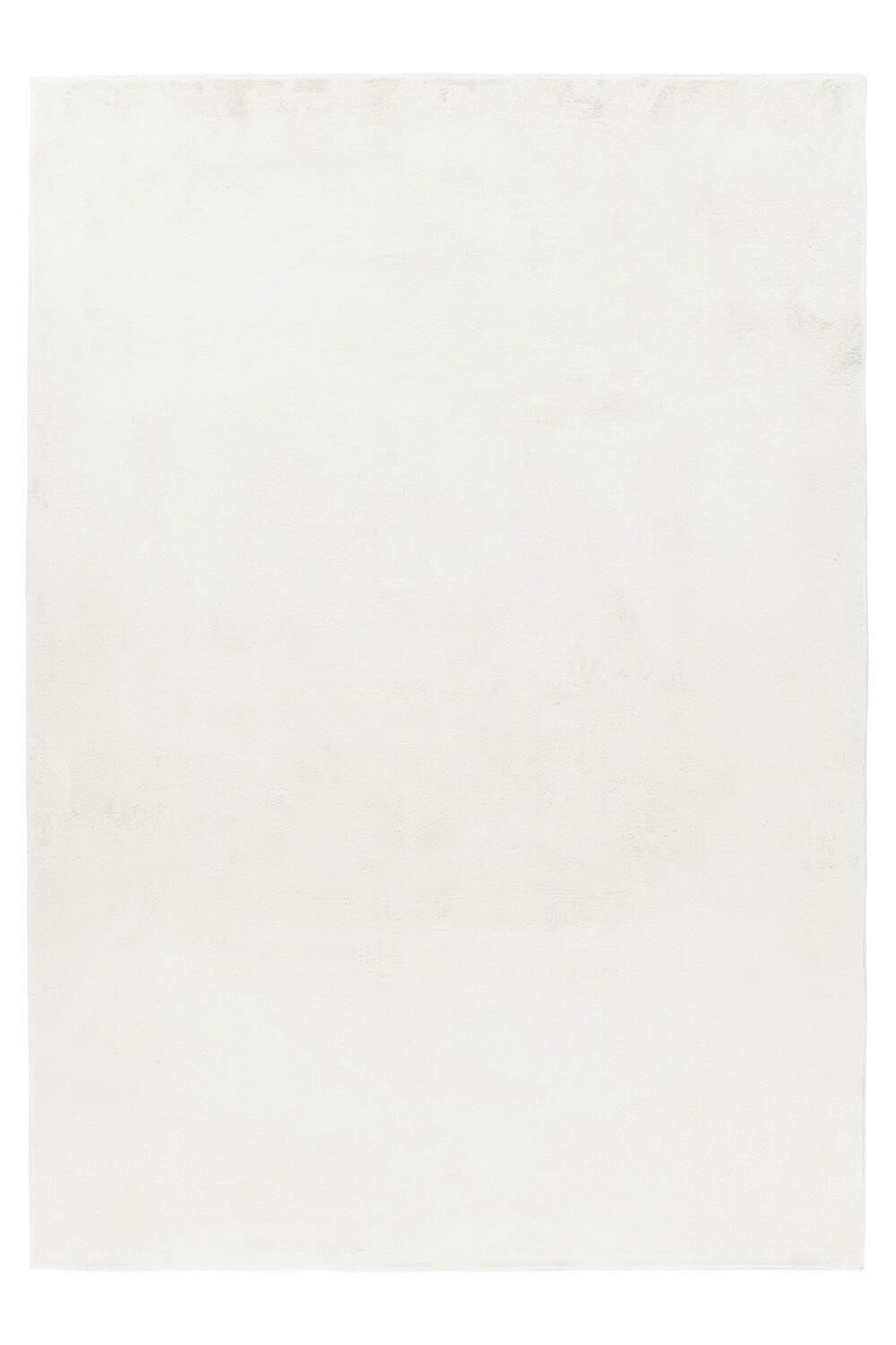 Hochflorteppich Pouffy Creme ca. 200x290cm - Creme, Basics, Textil (200/290cm)