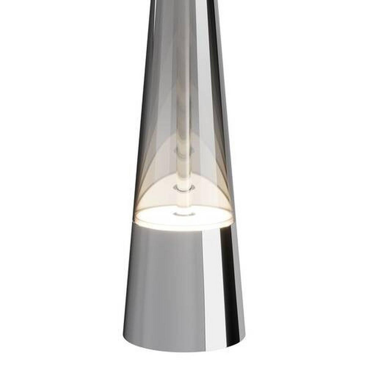 Pendelleuchte Sintesi Chromfarben max. 12 Watt - Chromfarben, Trend, Glas/Metall (8/38,9cm) - MAYTONI