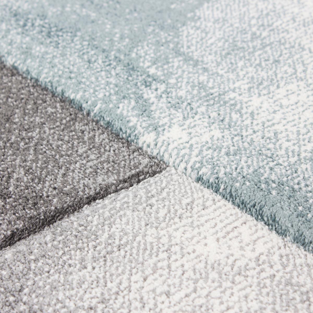 Webteppich Hawaii Blau ca. 200x290cm - Blau, KONVENTIONELL, Textil (200/290cm) - Novel