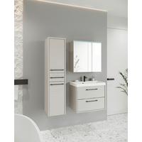 Kopalnica Toronto, Bež, Osvetlitev, 4-Delna - črna/kašmir, Trendi, kovina/leseni material (90/130/35cm) - P & B