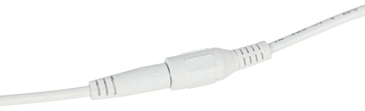 LED-Stehleuchte Alexander Weiß max. 24 Watt - Weiß, MODERN, Kunststoff/Metall (30/30/150cm) - Mömax