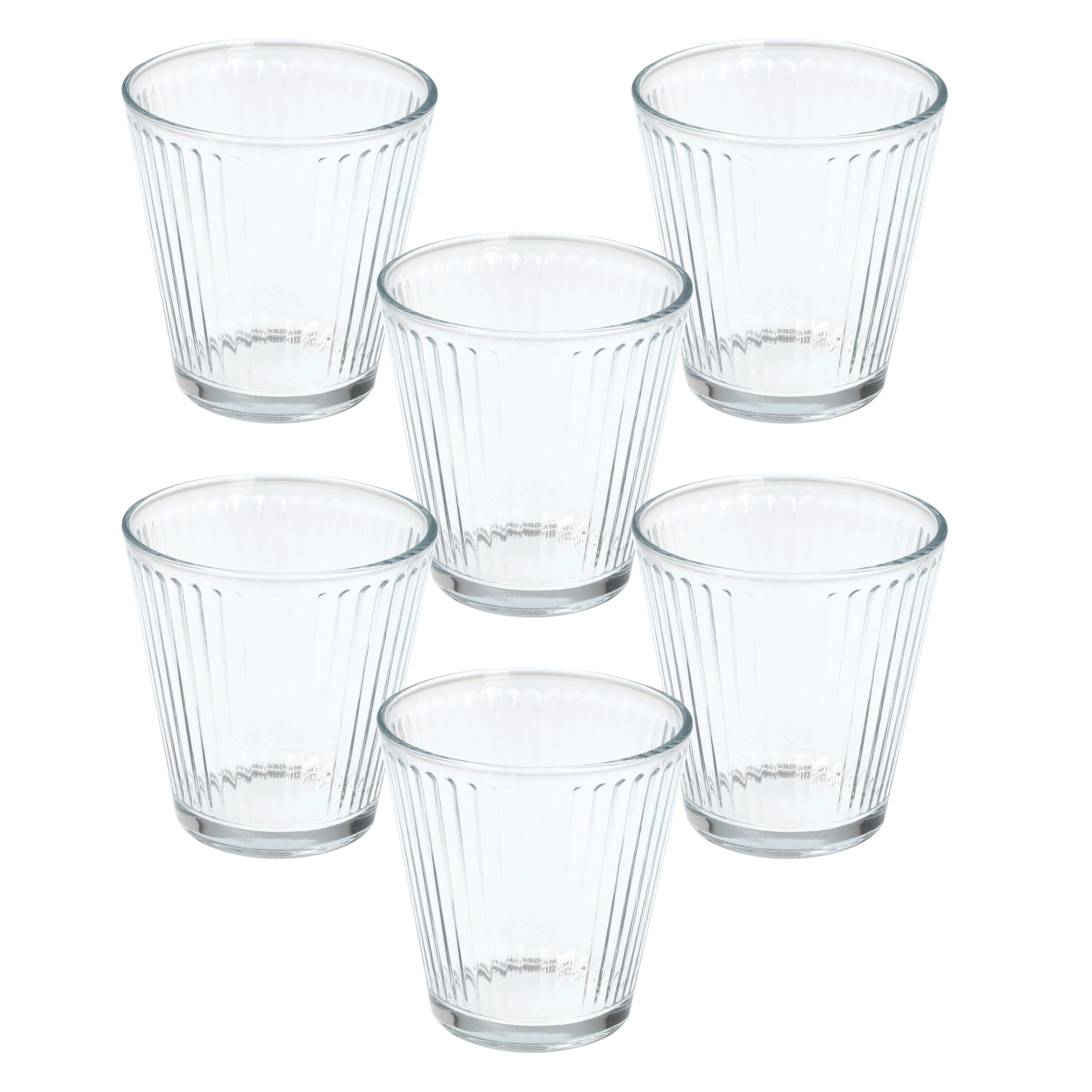 Set Kozarcev Micene - prosojno, Konvencionalno, steklo (0,220l) - Tognana