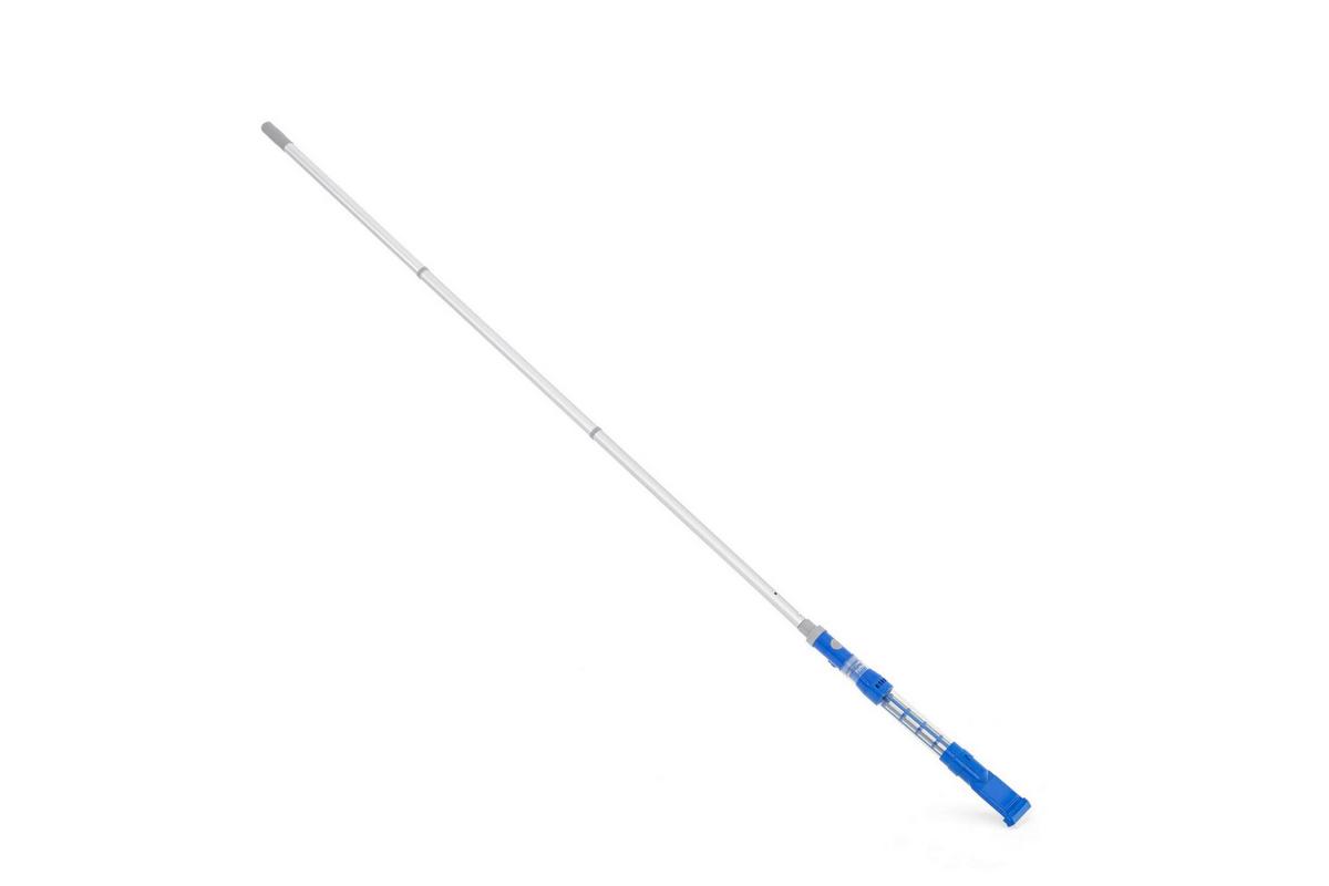 ODKURZACZ DO BASENU AQUA SURGE - kolor srebrny/niebieski, Basics, tworzywo sztuczne/metal (264/9,6/16,8cm) - Bestway