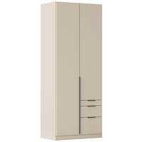 Ormar S Klasičnim Vratima Alabama - siva/boje šampanjca, Moderno, drvni materijal/metal (91/229/54cm) - Modern Living