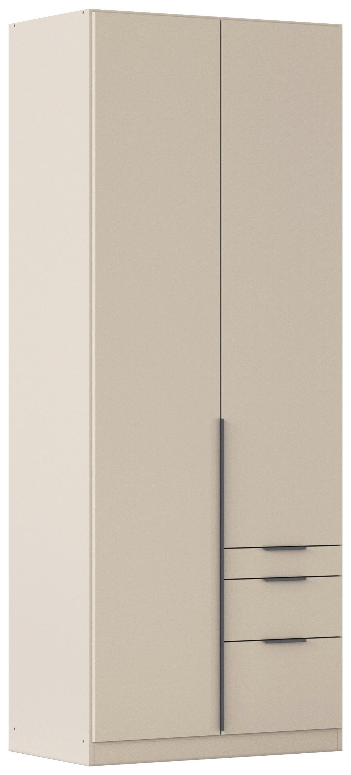 Ormar S Klasičnim Vratima Alabama - siva/boje šampanjca, Moderno, drvni materijal/metal (91/229/54cm) - Modern Living