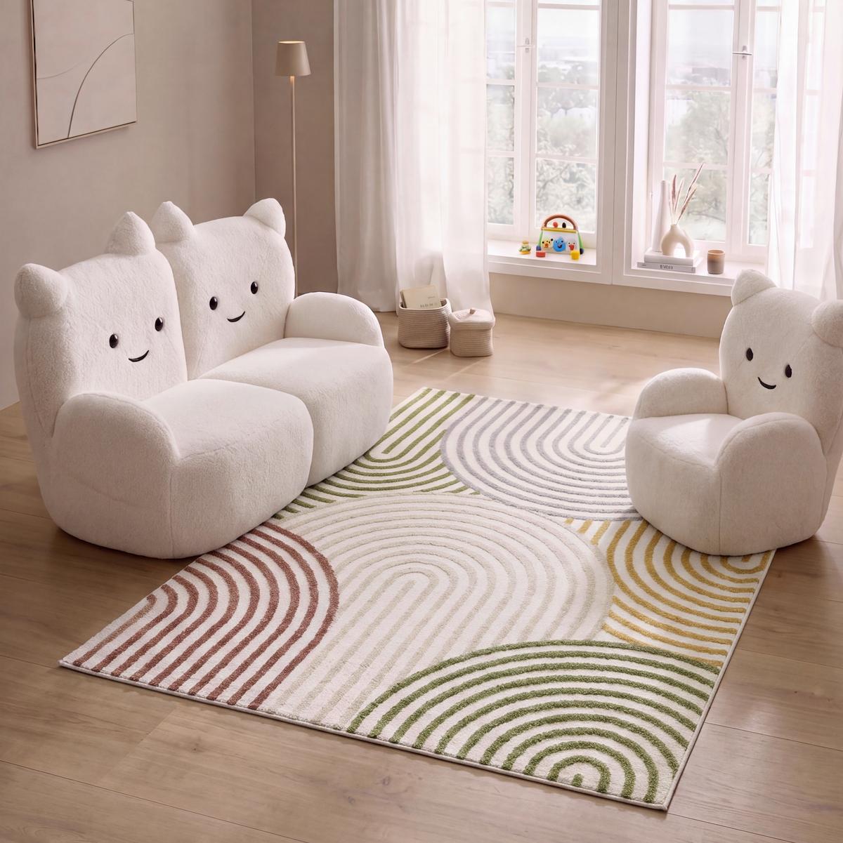 Szőtt Szőnyeg Ringo 160/230 - krémszínű/többszínű, Konventionell, textil (160/230cm) - Mömax