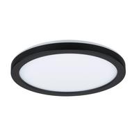 LED-Paneel Atria Shine in Schwarz max. 11,2 Watt - Schwarz, Basics, Kunststoff (19/2,8cm) - Paulmann