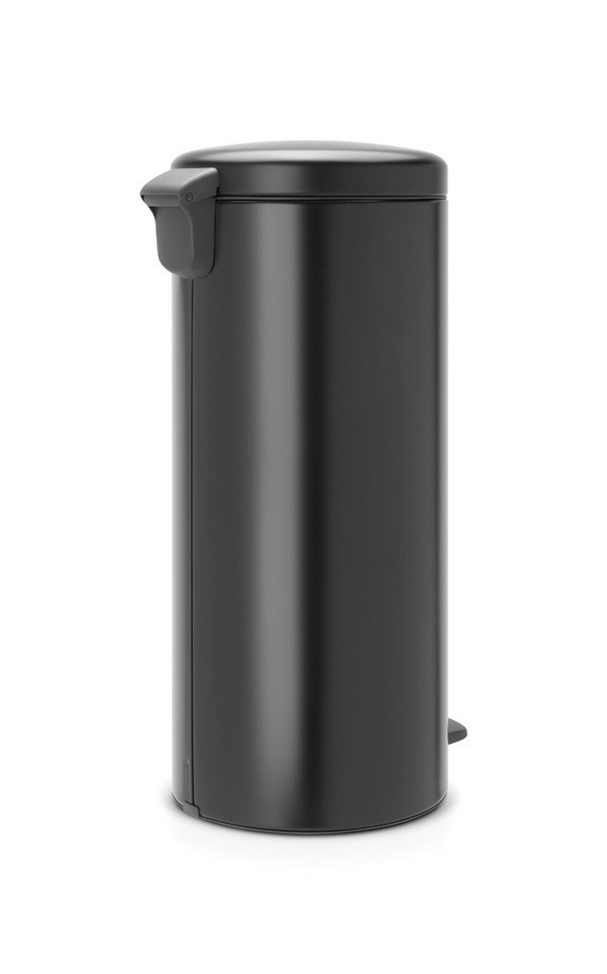 KOSZ NA ODPADY 114540 - czarny, Basics, tworzywo sztuczne/metal (29,3/67,9/38cm) - Brabantia