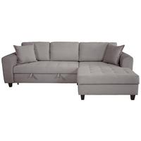 Kutna Garnitura Moritz - siva, Trend, tekstil (265/155cm) - Modern Living