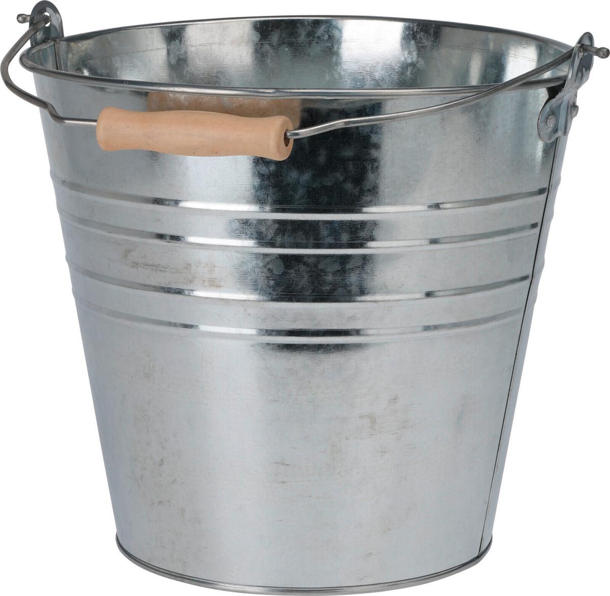 Fém Vödör 10l - Basics, fém (10l)