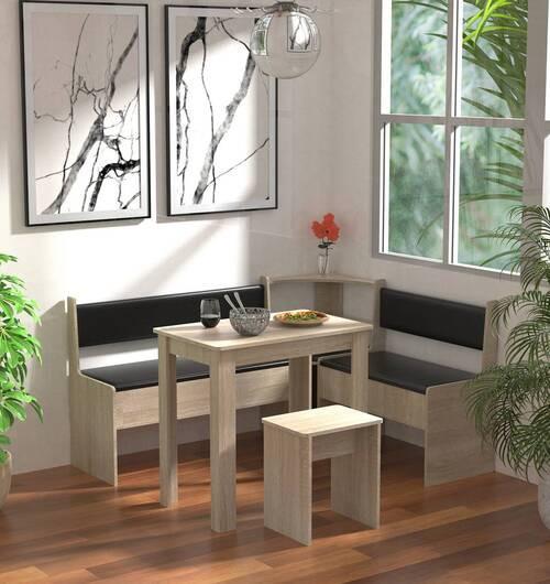 Kotni Element Za Klop Esal, Hrast Sonoma - hrast sonoma, Moderno, leseni material (43/78/43cm) - MID.YOU