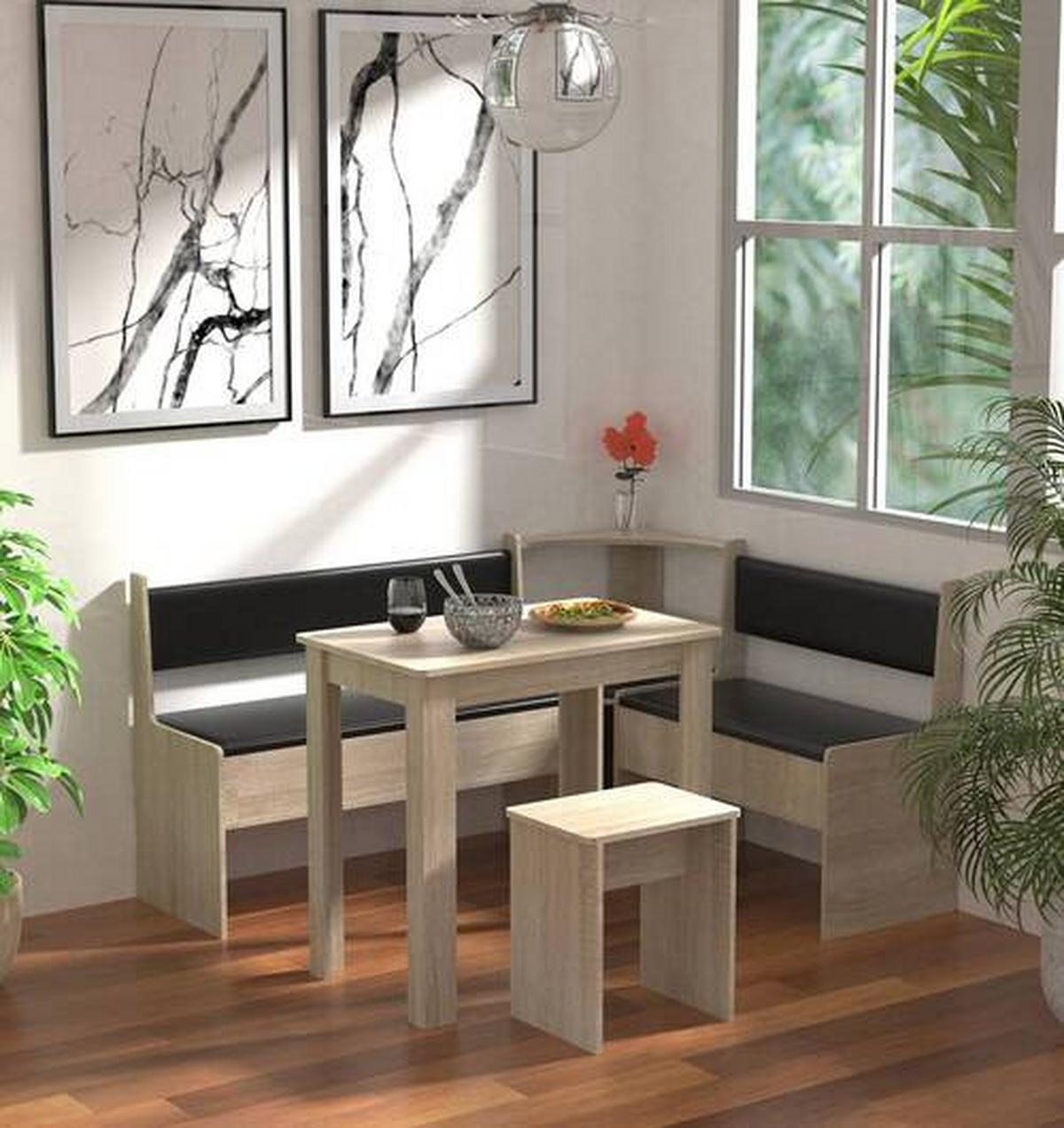Kotni Element Za Klop Esal, Hrast Sonoma - hrast sonoma, Moderno, leseni material (43/78/43cm) - MID.YOU