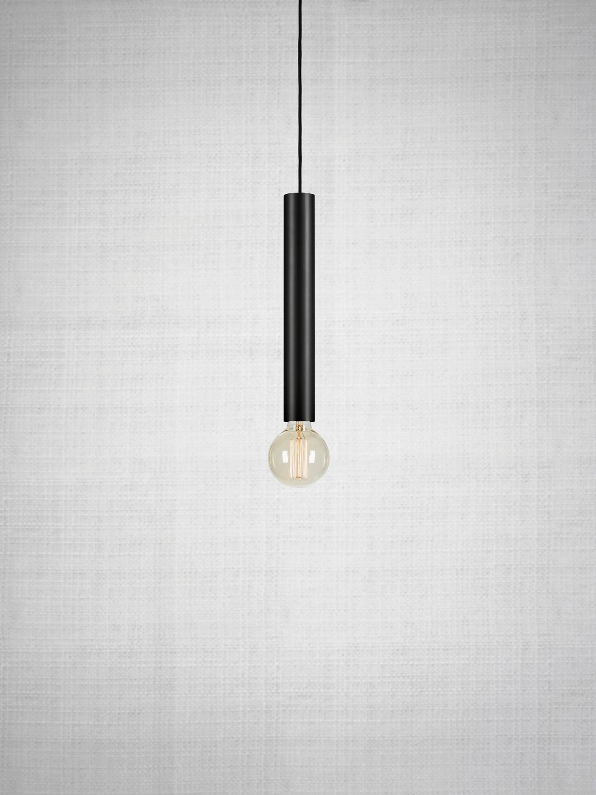 Hängeleuchte Sencillo Pendant max. 40 Watt - Schwarz, Basics, Metall (5/5/35,5cm) - Markslöjd