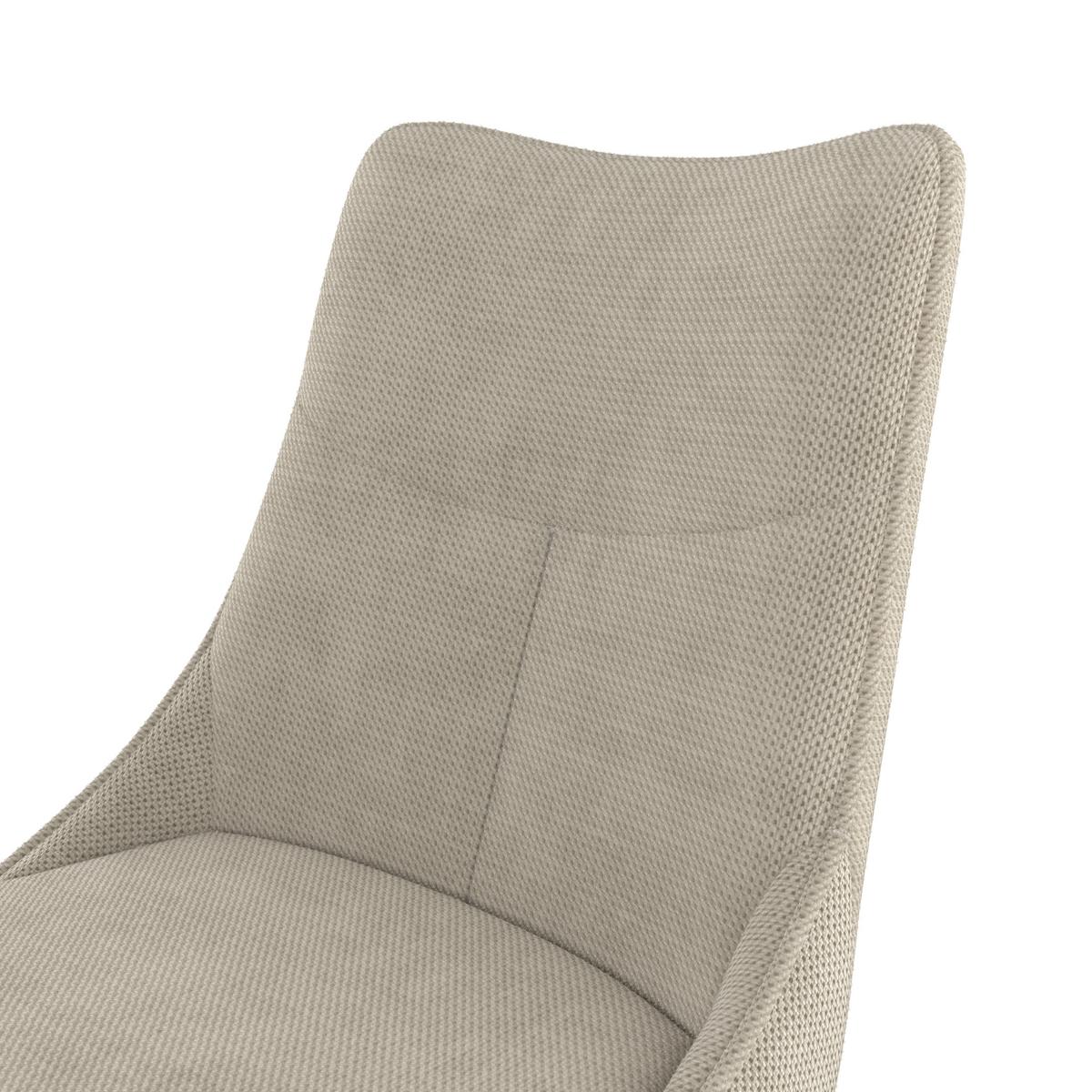 Stolica Vera Giga-S - bež/crna, Konvencionalno, drvo/metal (46/86/59cm)