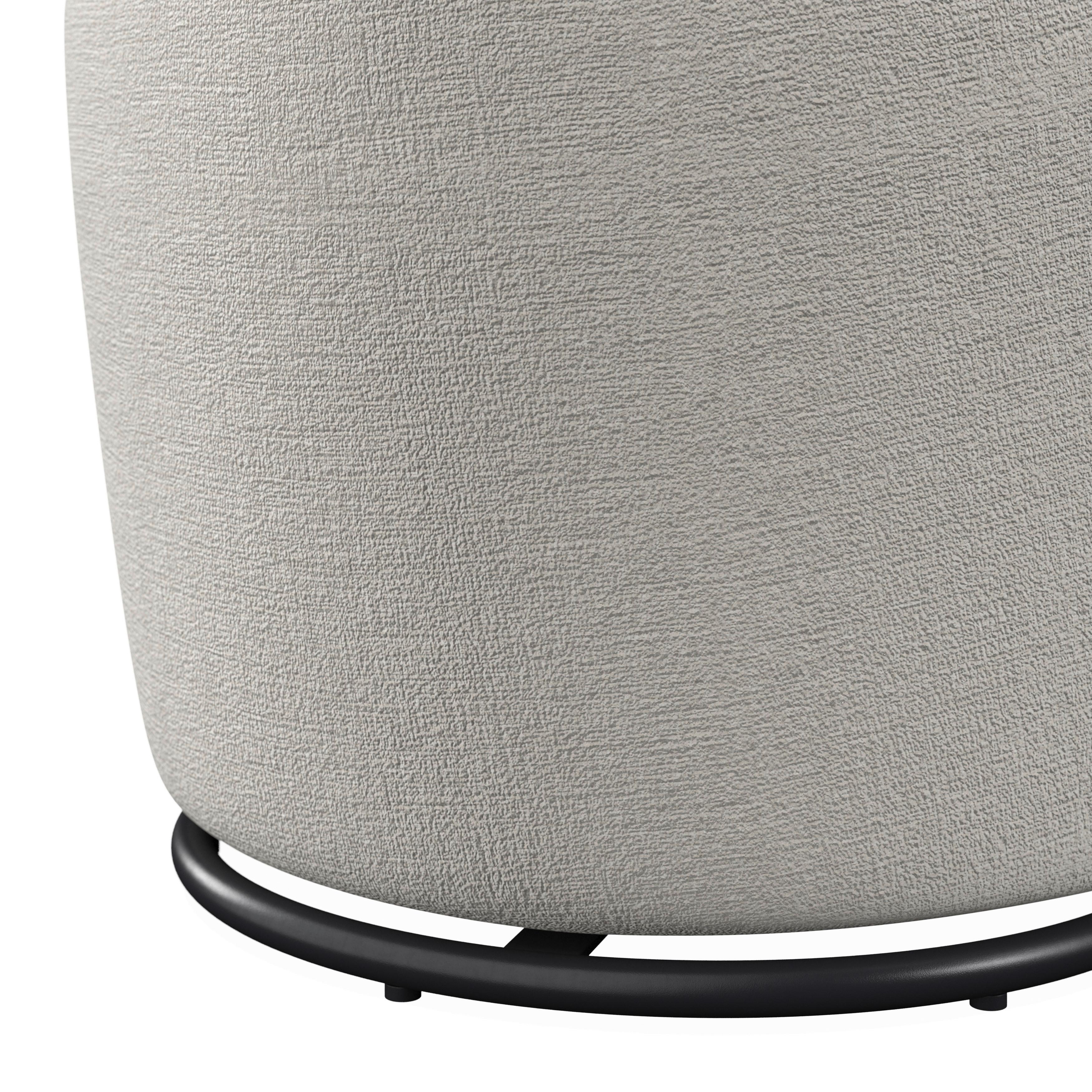 STOL MED ARMSTÖD VITTORE - beige/cremefärgad, Modern, metall/trä (56/83,5/62cm) - Bessagi Home