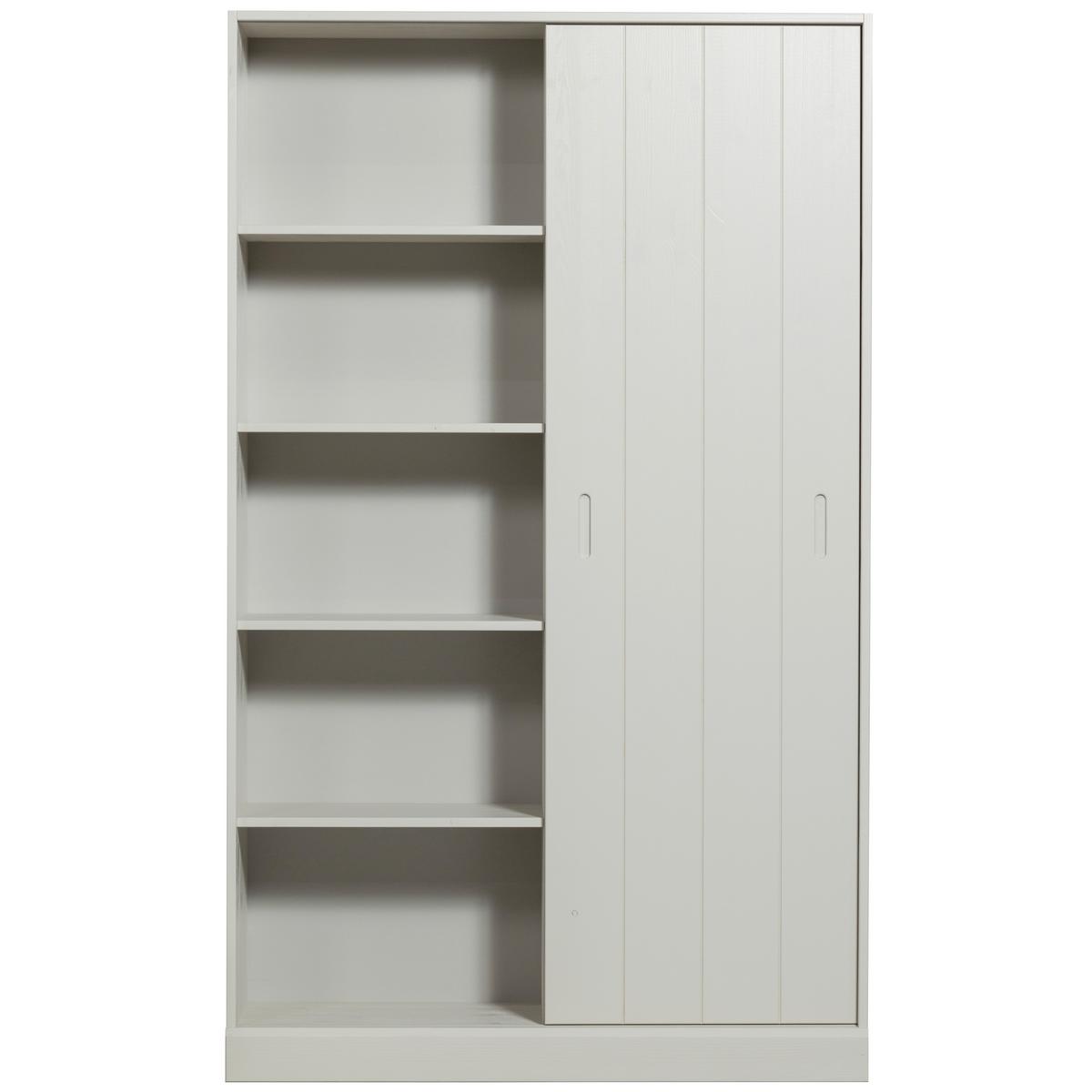 Schiebetürenschrank Mila Grau - Grau, Design, Holz (120/200/42cm) - Livetastic