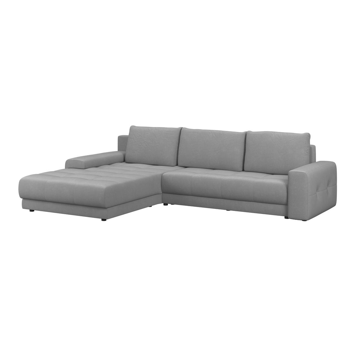 Kutna Garnitura Adria - siva, Moderno, tekstil (213/308cm) - Modern Living
