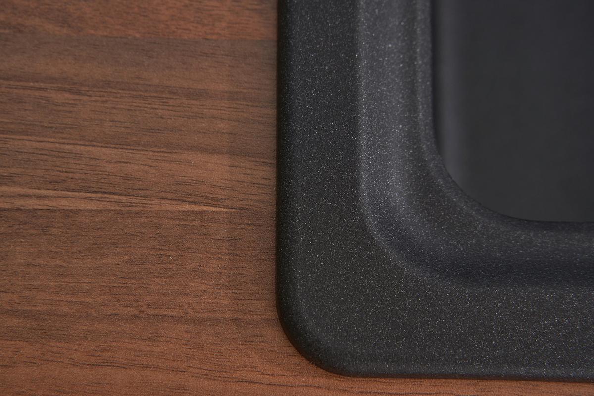 Granitspüle Columbia ca. 78x18,5x50 cm Schwarz - Schwarz, Trend, Stein (78/18,5/50cm) - Respekta