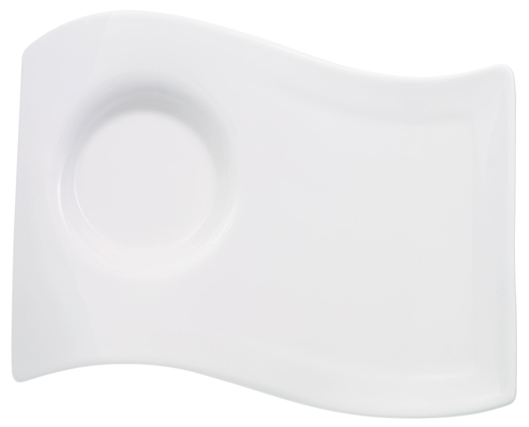 SPODEK NEW WAVE VILLEROY & BOCH - biały, Basics, ceramika (17/22cm) - Villeroy & Boch