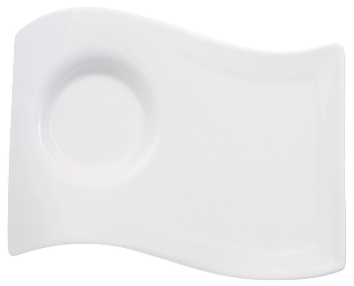 SPODEK NEW WAVE VILLEROY & BOCH - biały, Basics, ceramika (17/22cm) - Villeroy & Boch