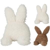Ajtótámasz Rabbit - barna/fehér, textil