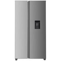 Side-by-Side AC178IXWS-16 Edelstahlfarben - Edelstahlfarben, Trend, Glas/Kunststoff (91/177/59cm) - Respekta