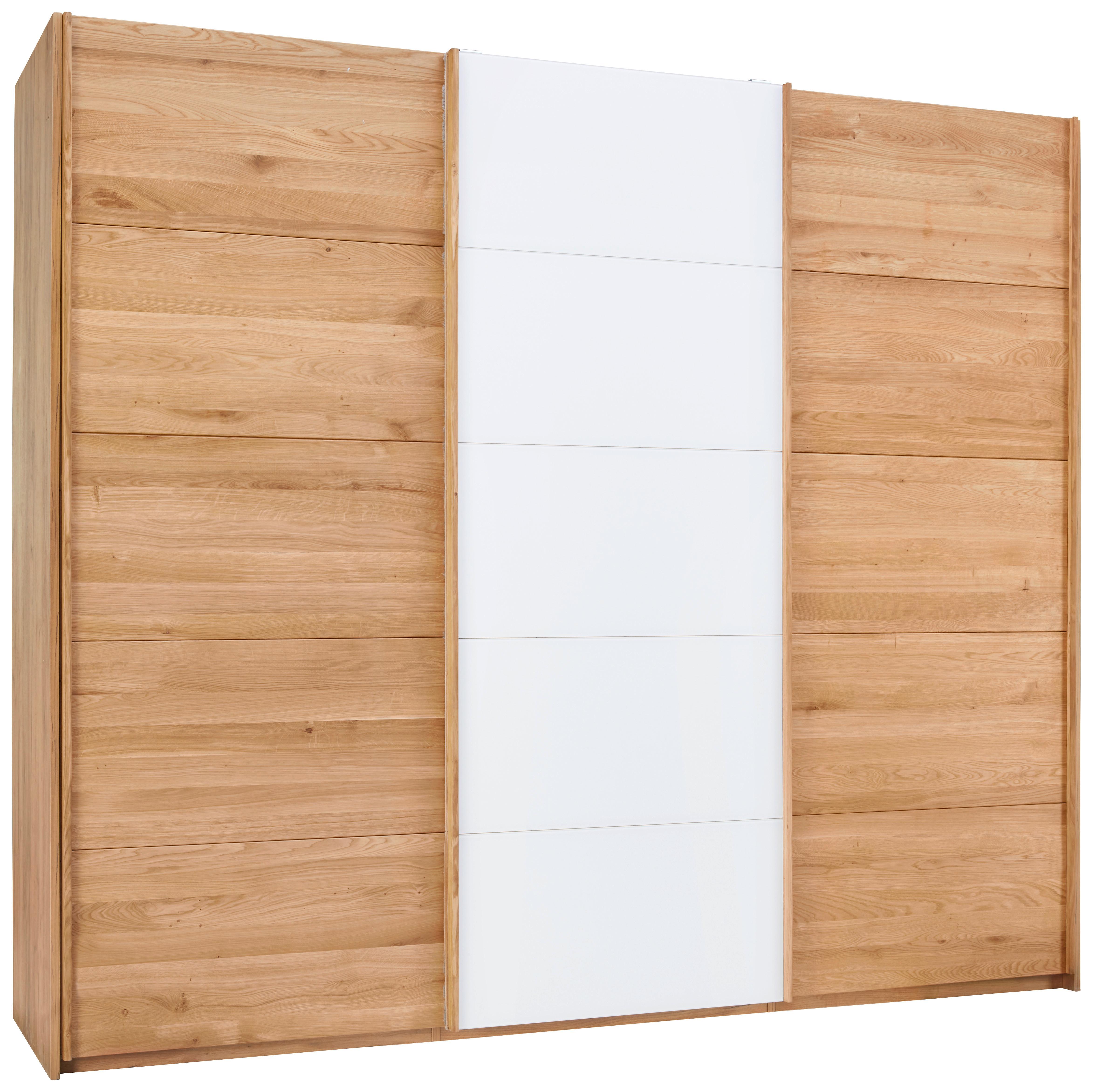 Tolóajtós Szekrény Monterray - tölgyfa, Konventionell, faalapú anyag/fa (255/220/60cm) - ecoTree