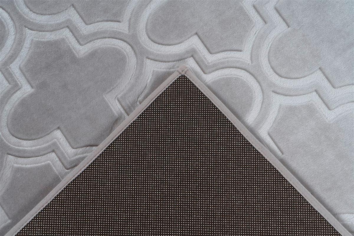 Flachwebeteppich Monroe 100 Grau / Blau - Blau/Grau, Konventionell, Textil (160/230cm) - Kayoom