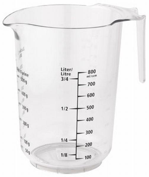 Messbecher Bakery - 1l aus Kunststoff - Transparent, KONVENTIONELL, Kunststoff (16cm) - Zenker