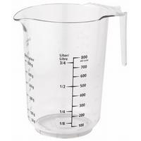 Messbecher Bakery - 1l aus Kunststoff - Transparent, KONVENTIONELL, Kunststoff (16cm) - Zenker