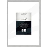 Bilderrahmen Aluminium ca. 45x62cm - Silberfarben, Basics, Metall (45,1/62,5/2.2cm) - Premium Living