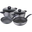 Set Oale Pentru Gătit Python - alb/negru, Romantik / Landhaus, sticlă/metal - Premium Living Set Oale Pentru Gătit Python - alb/negru, Romantik / Landhaus, sticlă/metal - Premium Living