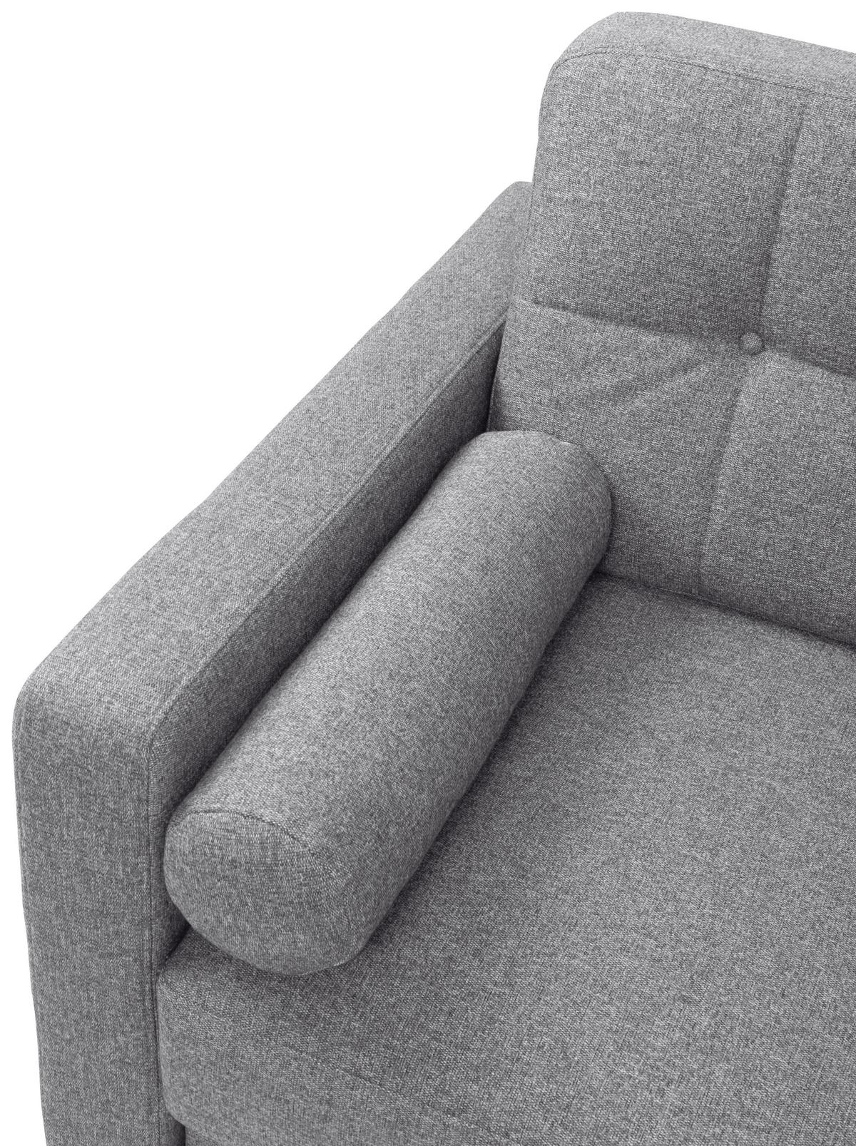 Coltar NORET - gri închis, Konventionell, textil (223/157cm) - Modern Living