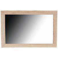 Zidno Ogledalo Malta - boje hrasta, Moderno, drvni materijal (95/68/2,1cm) - Modern Living