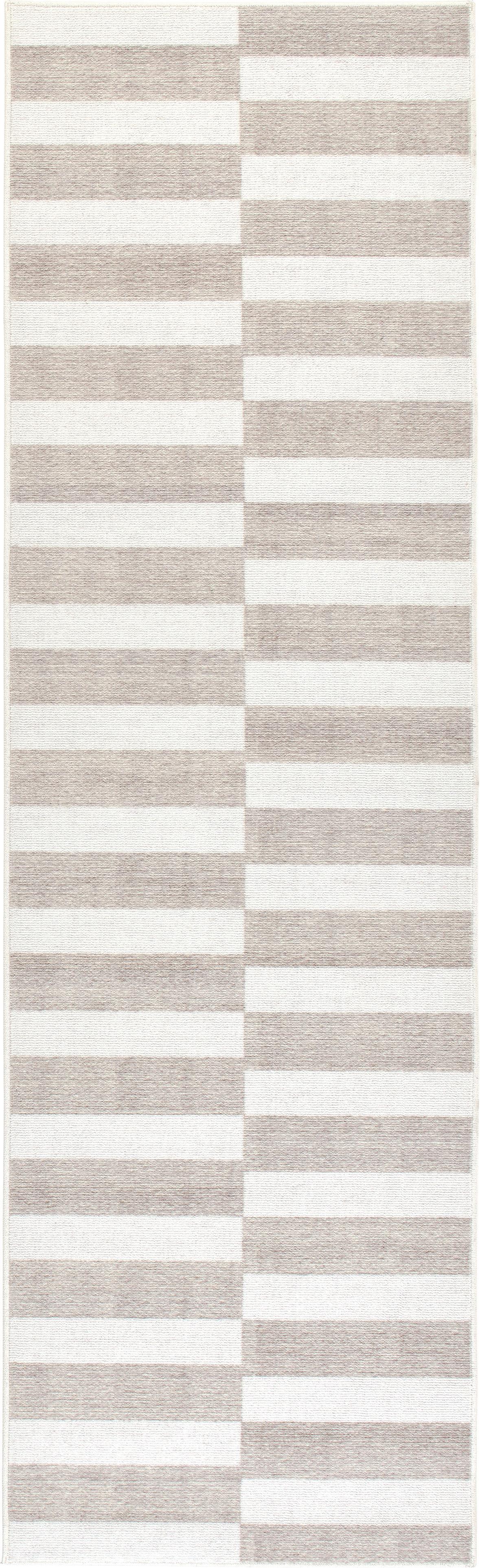 CHODNIK STRIDER MESIO-URBAN8171 - kolor szarego dębu/szarobiały, Design, tkanina (80/250cm) - Lindorug