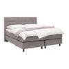 Boxspringbett Primo Dunkelgrau ca. 160x200cm - Dunkelgrau, KONVENTIONELL, Holz/Holzwerkstoff (160/200cm) - Premium Living