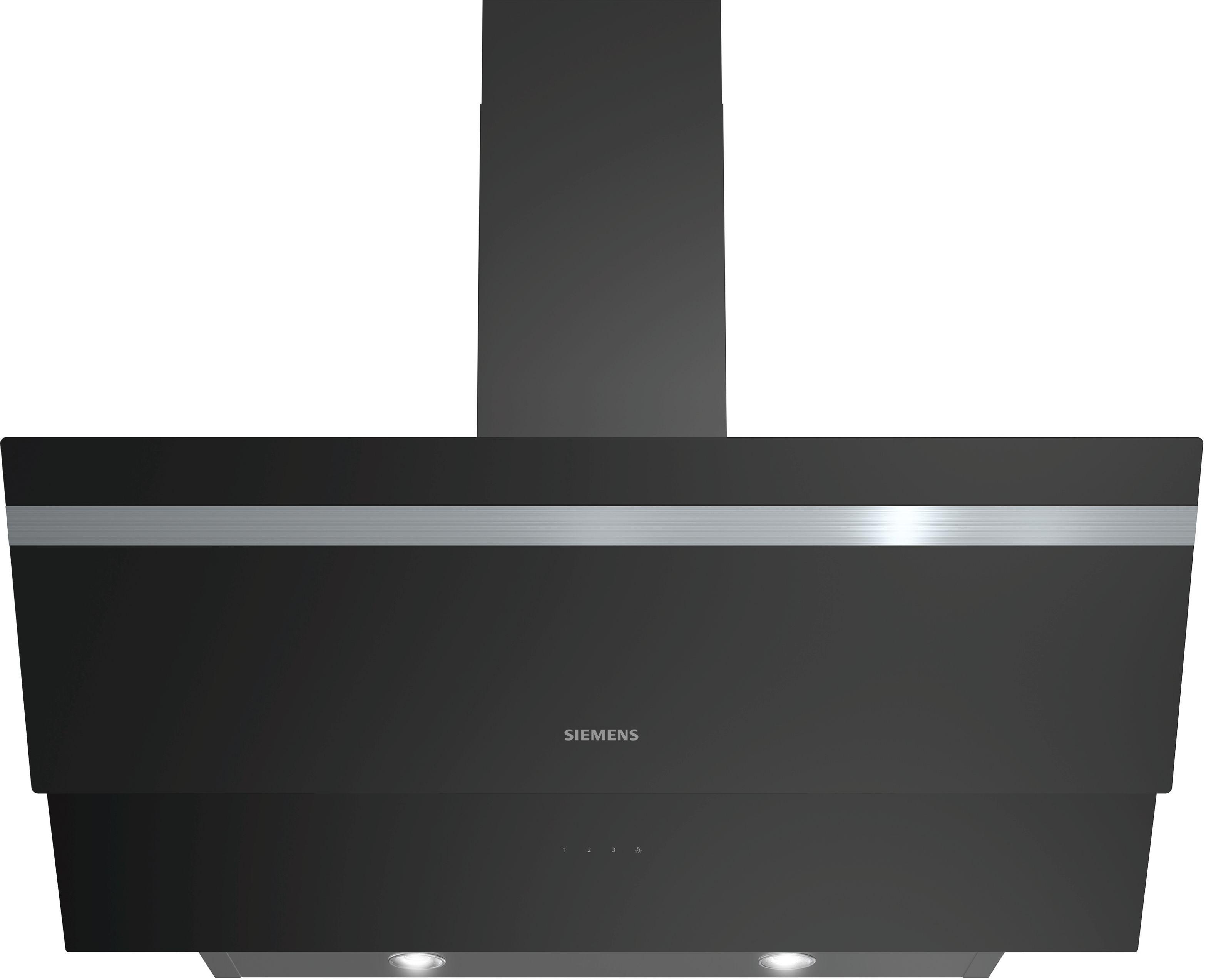 Dunstabzugshaube LV65KA670 - Schwarz, LIFESTYLE, Glas/Metall (89,6/35,4/38,6cm) - Siemens