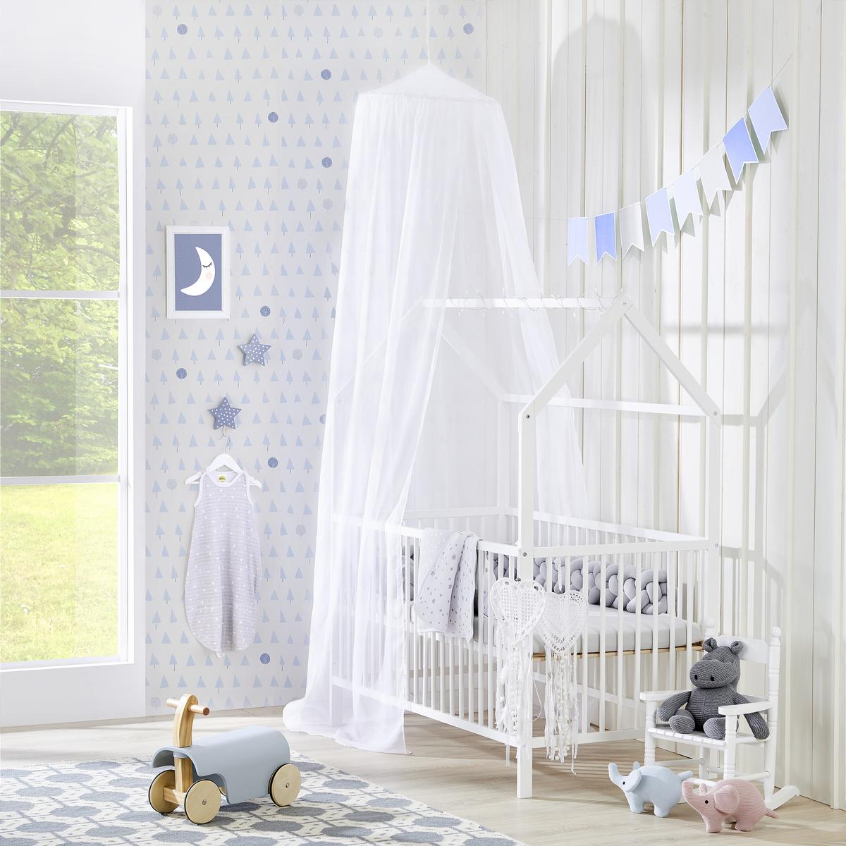 ŁÓŻKO SZCZEBELKOWE EMMA 1 - biały, Trend, drewno (144/75/161cm) - My Baby Lou